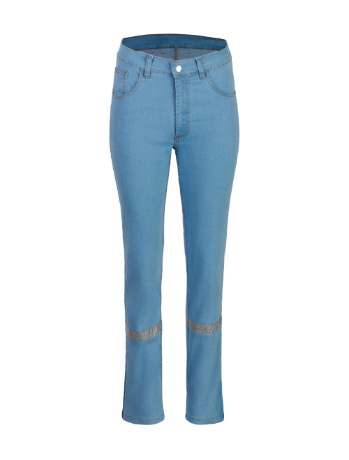 Jean hielo con cinta