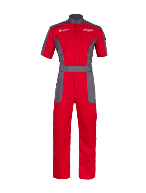 Overol manga corta combinado