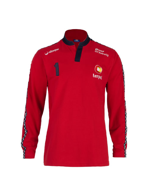 Polo cuello neru sin broche