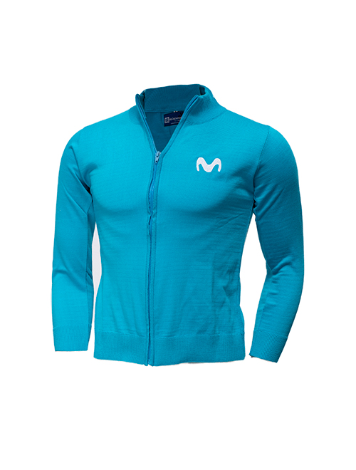 Saco tejido con cremallera