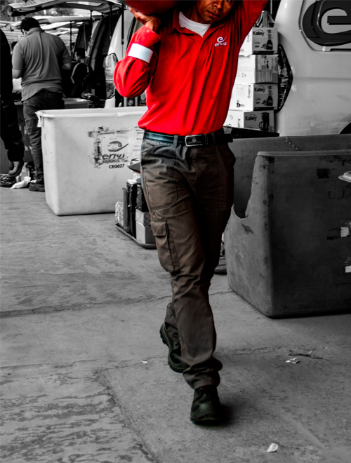 Cargo bolsillo parche